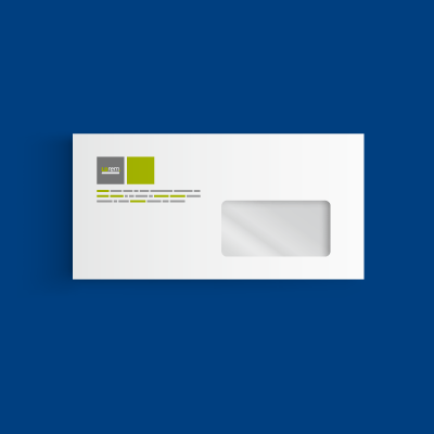 A variety of envelopes, representing envelope printing services.